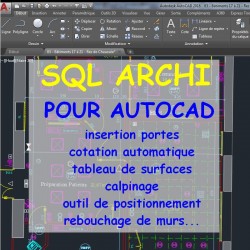 SQL Archi pour AutoCAD